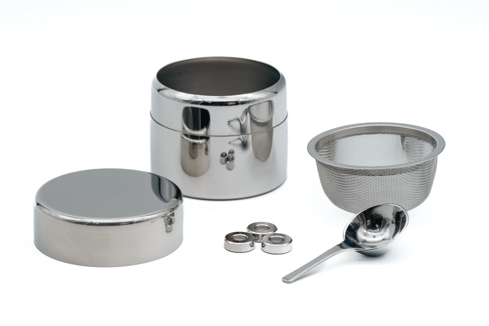 Mini Kondo-style Matcha Sifter Canister – Tezumi