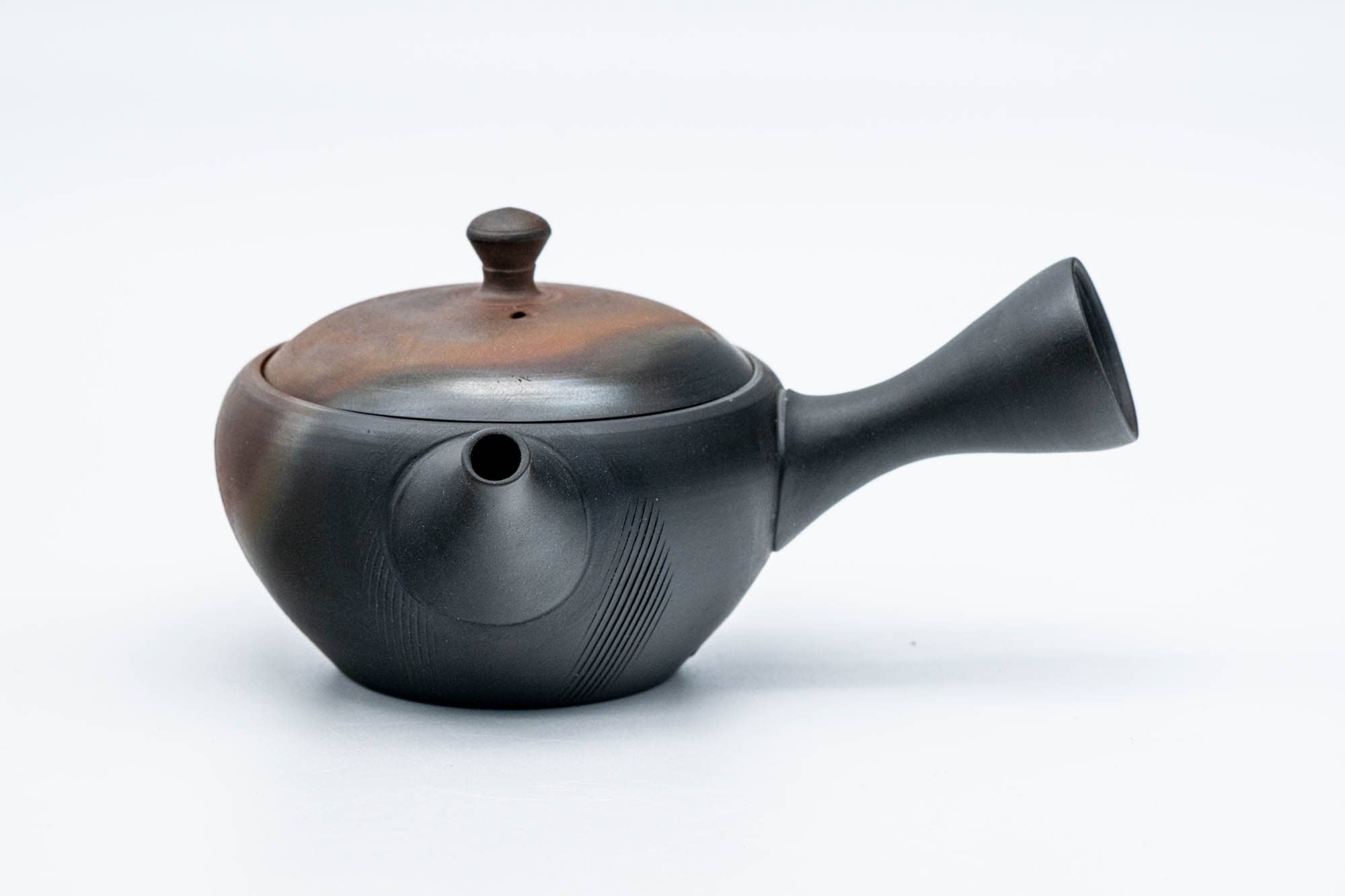 Japanese Kyusu - 玉光 Gyokko Kiln - Kokudei Kushime Yōhen Tokoname-yaki Ceramic Teapot - 100ml