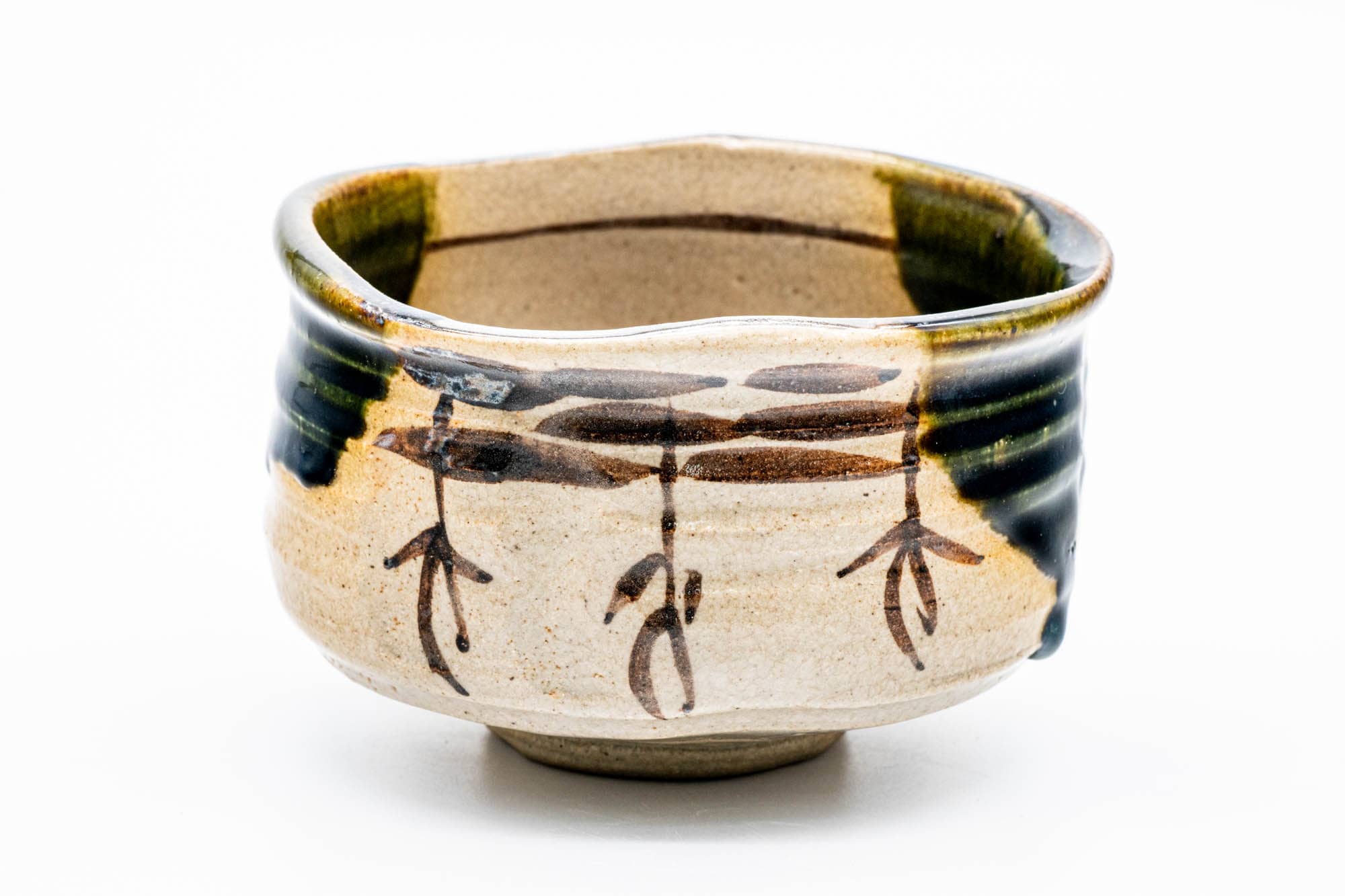 Japanese Matcha Bowl - 野田東山 Noda Touzan - 長曽窯 Nagaso Kiln