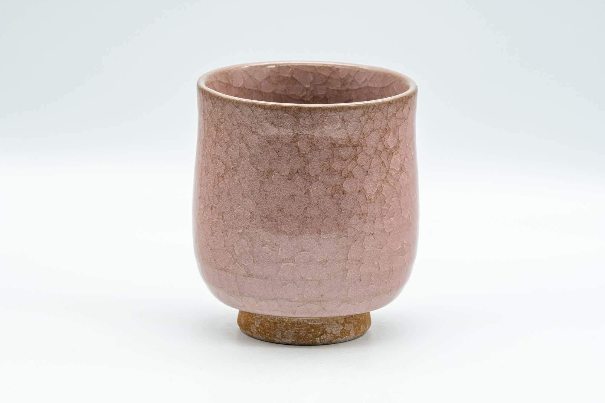 Japanese Teacup - 橘吉 Tachikichi Pink-Purple Snowflake Glazed