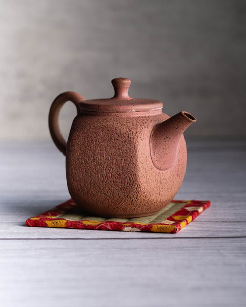 Jinshū Pentagonal Rear-Handled Tokoname Teapot - 150ml