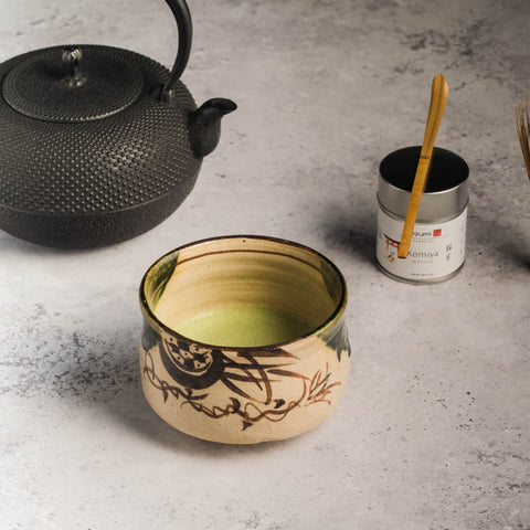 Ao-Oribe Chawan