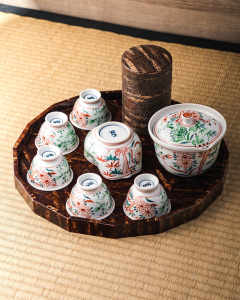Kabazaiku Maru-bon - 16-sided Wooden Cherry Bark Tray