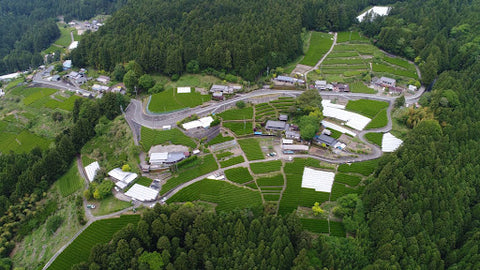 Osada farm aerial view