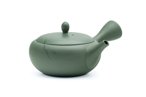 Green Mogake Seaweed Tokoname Teapot - 225ml