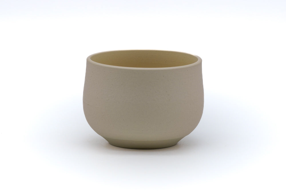 Japanese Teacup - Japanese Teacup - 陶仙窯 Tosen Kiln - Matte White Yunomi - 120ml