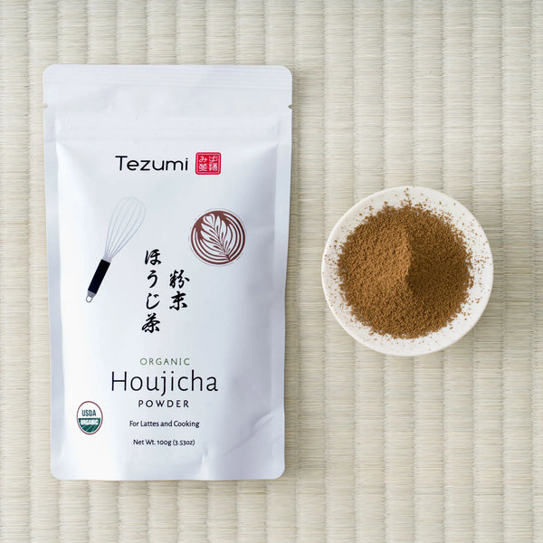 Organic Houjicha Powder – Tezumi