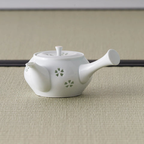 Sakura Crystal Carving Porcelain Teapot - 250ml