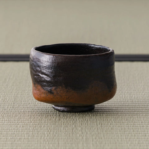 Kuro-raku Omokage Replica Black Raku Chawan