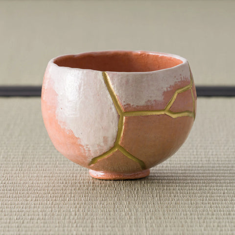 Aka-raku Seppō Replica Red Raku Chawan
