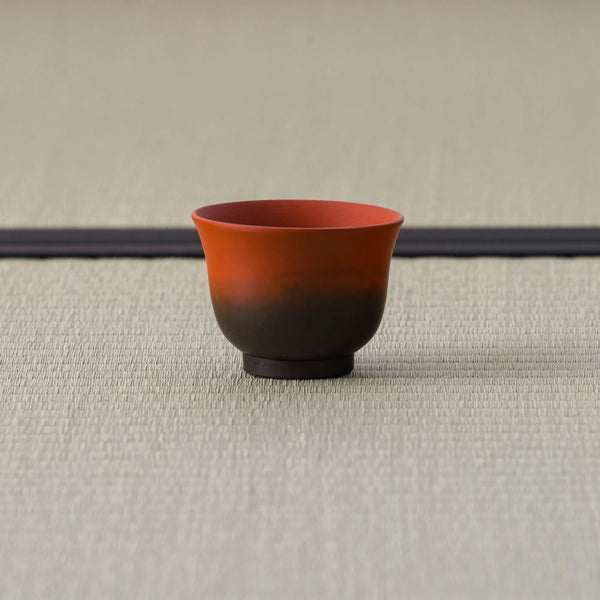 Black Red Yōhen Classic Yunomi - 80ml – Tezumi