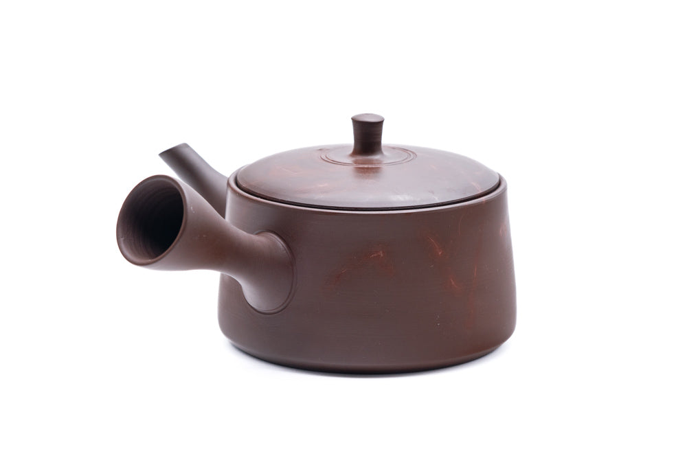 Benishibori Brown Tokoname Kyusu Teapot