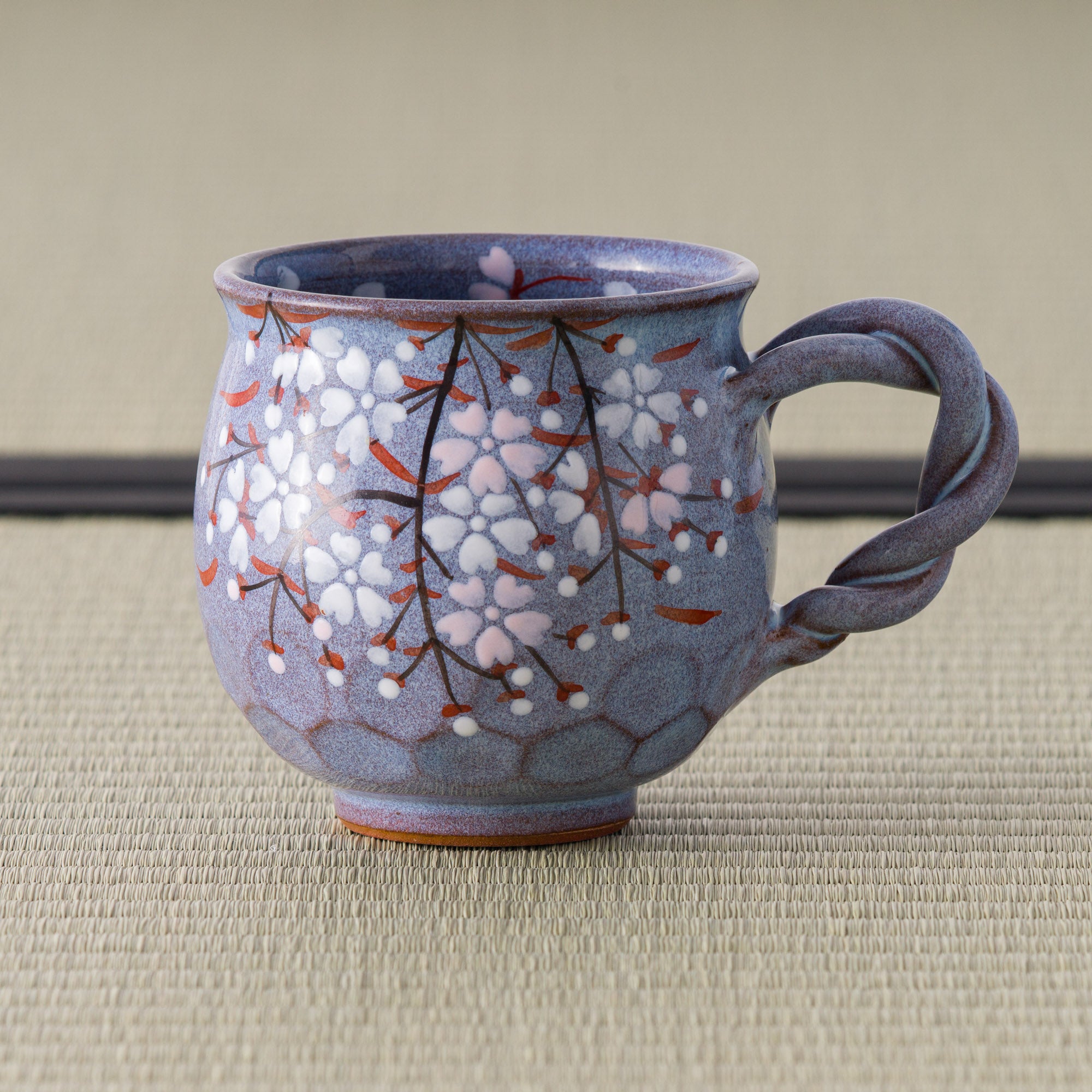 Purple Weeping Sakura Mug – Tezumi