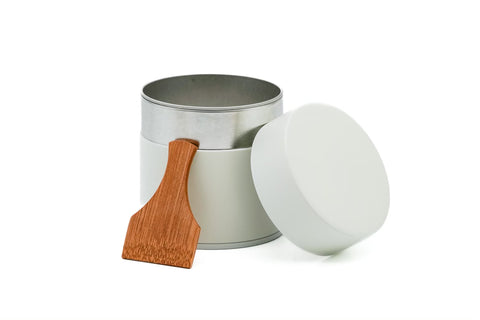 Matte Metal Matcha Sifter Canister