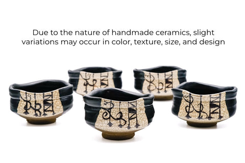 Kutsu-gata Kuro-Oribe Chawan