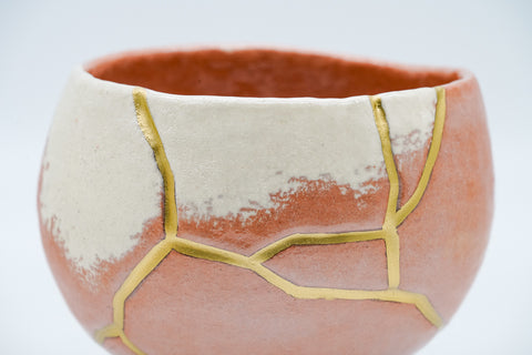 Aka-raku Seppō Replica Red Raku Chawan