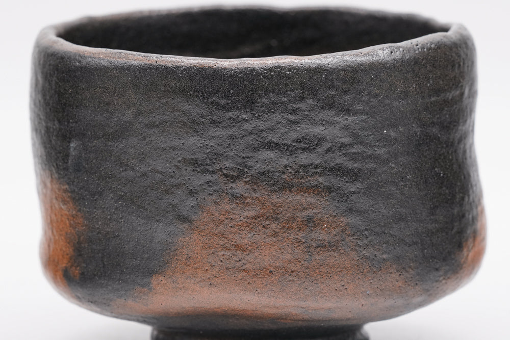 Kuro-raku Omokage Replica Black Raku Chawan – Tezumi