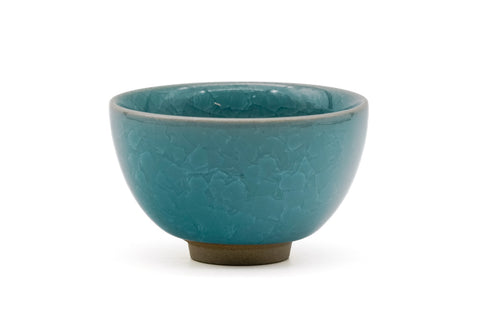 Tuquoise Snowflake Celadon Yunomi - 140ml