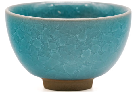 Tuquoise Snowflake Celadon Yunomi - 140ml