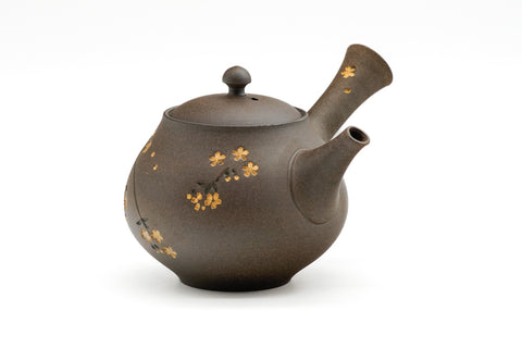 Cherry Blossom Yakishime Tokoname Teapot - 270ml