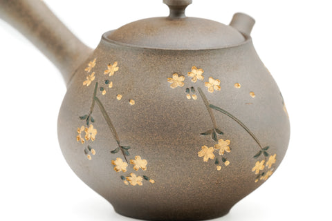 Cherry Blossom Yakishime Tokoname Teapot - 270ml