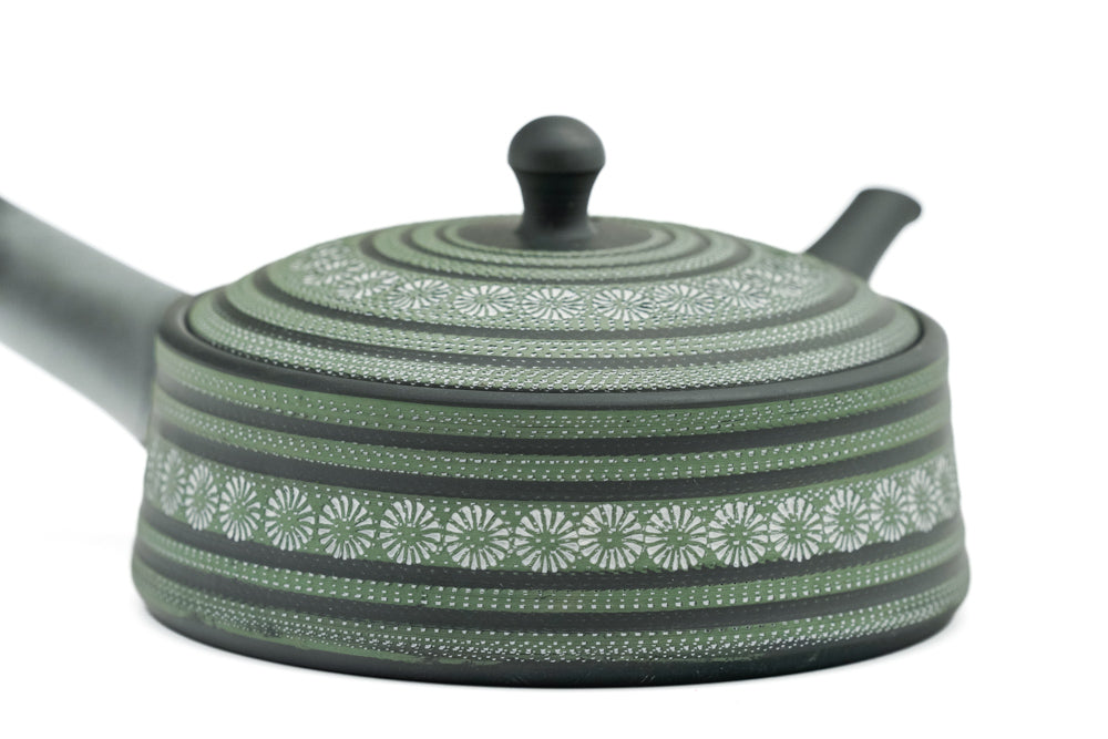 Isobe Teruyuki Mishima Kokudei Tokoname Teapot - Thumbnail 3