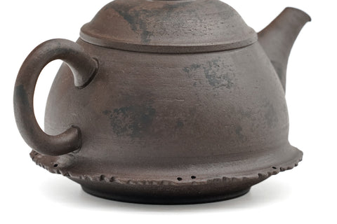 Rustic Rear-handled Tokoname Teapot - 200ml