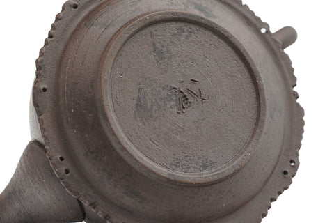 Rustic Rear-handled Tokoname Teapot - 200ml