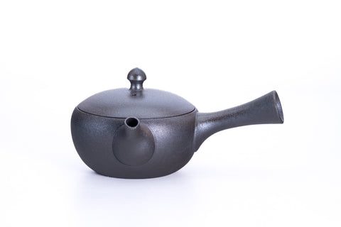 Metallic Black-Brown Tokoname Teapot - 160ml