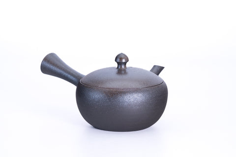 Metallic Black-Brown Tokoname Teapot - 160ml