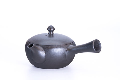 Metallic Black-Brown Tokoname Teapot - 160ml