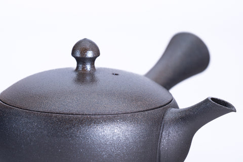 Metallic Black-Brown Tokoname Teapot - 160ml