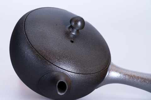 Metallic Black-Brown Tokoname Teapot - 160ml