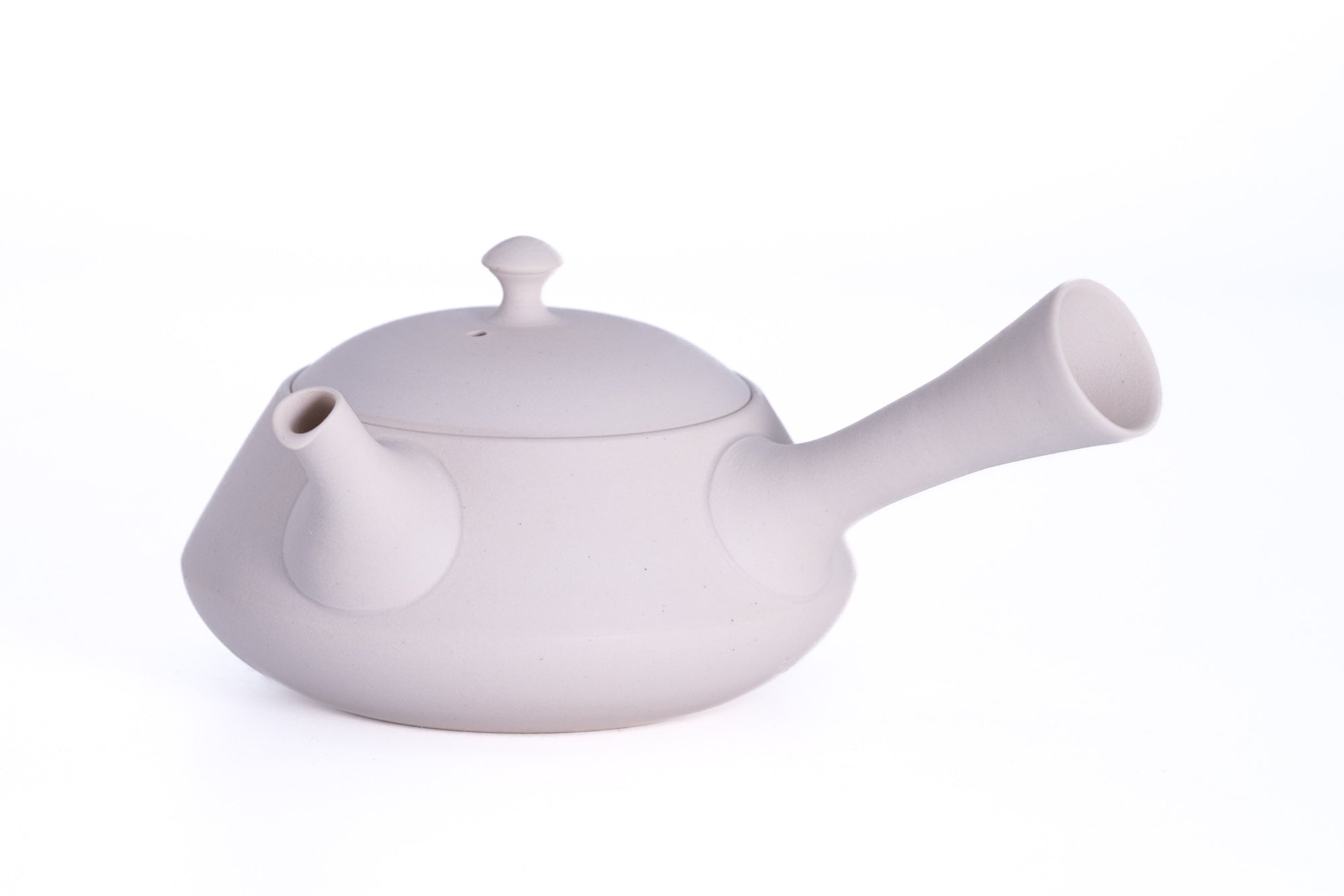 Trapezoidal White Tokoname Teapot - 200ml – Tezumi