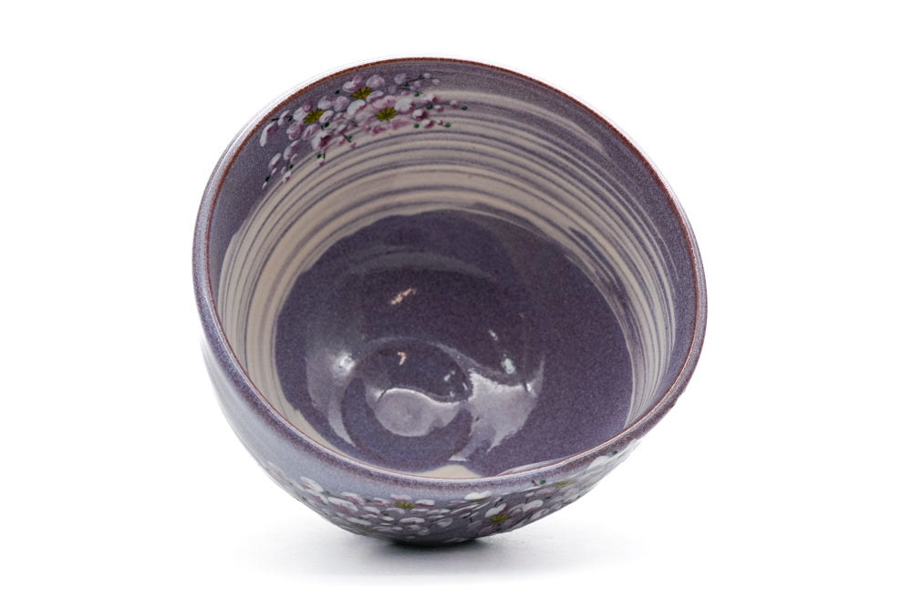 Purple Weeping Sakura Chawan – Tezumi