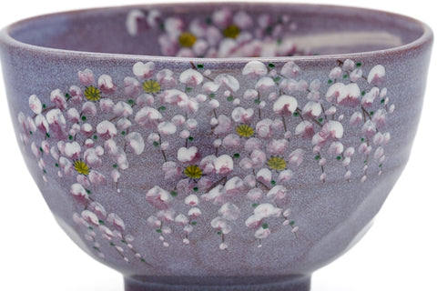 Purple Weeping Sakura Chawan