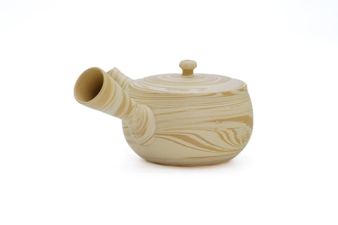 Yellow Nerikomi Marbled Tokoname Teapot - 250ml