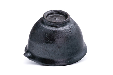 Black Matte Spouted Matcha Bowl - 150ml