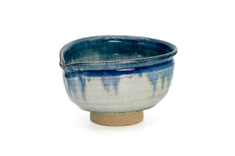 Blue-Green Ofuke Pouring Chawan