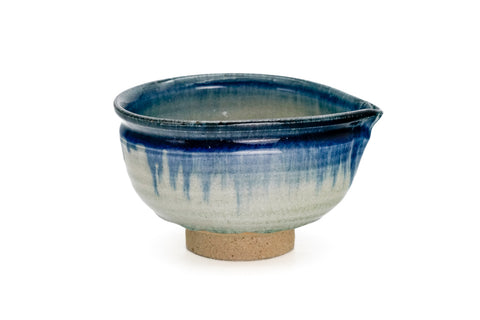 Blue-Green Ofuke Pouring Chawan