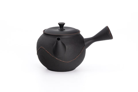 Wavy Shudashi Kokudei Tokoname Teapot - 300ml