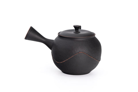 Wavy Shudashi Kokudei Tokoname Teapot - 300ml