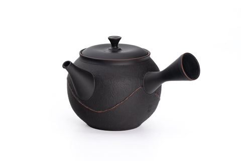 Wavy Shudashi Kokudei Tokoname Teapot - 300ml