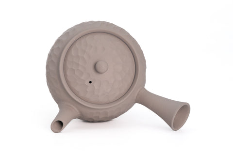 Carved Grey Tokoname Tea Set