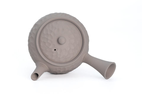 Carved Grey Tokoname Tea Set