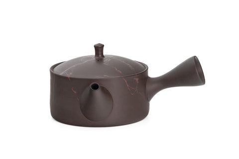Benishibori Brown Tokoname Teapot - 200ml