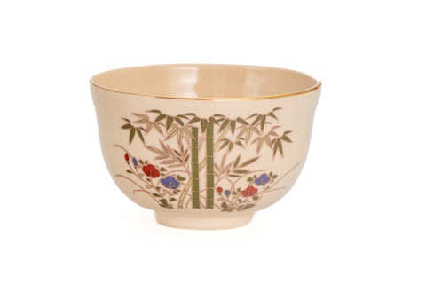 Bamboo Grove Kyō-yaki Chawan