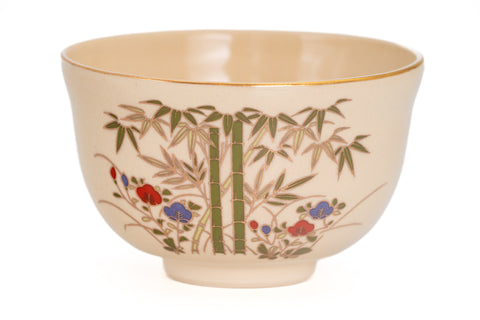 Bamboo Grove Kyō-yaki Chawan