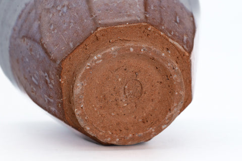 Two-tone Faceted Hagi-yaki Sencha Cup - 125ml