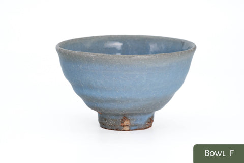 Milky Blue Hagi-yaki Ido Chawan